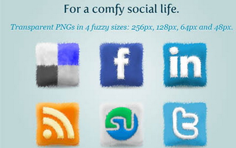 Furry Cushions Social Icons
