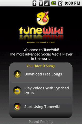 TuneWiki - Social Media Player