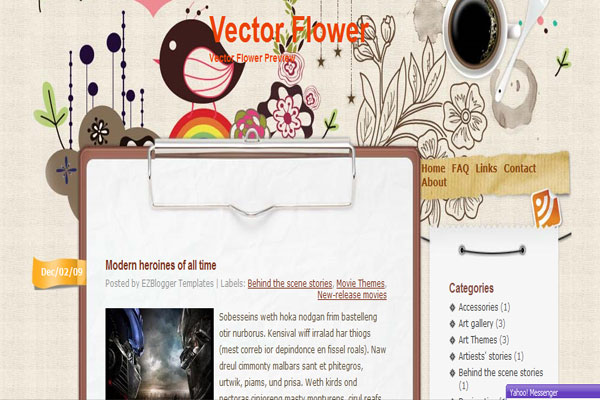 Vector Flower