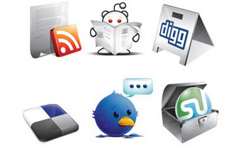 6 Free New Social Icons