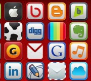 26) 57 Social and Web Icons