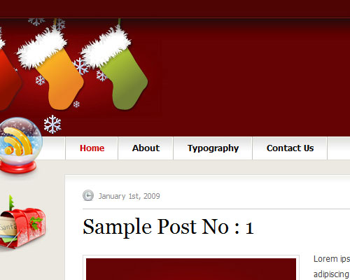 InstantShift Christmas WordPress Theme
