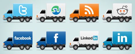 10 Trucks Social Media icons