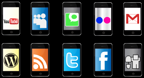 28 Free iPhone Social Bookmarking Icons