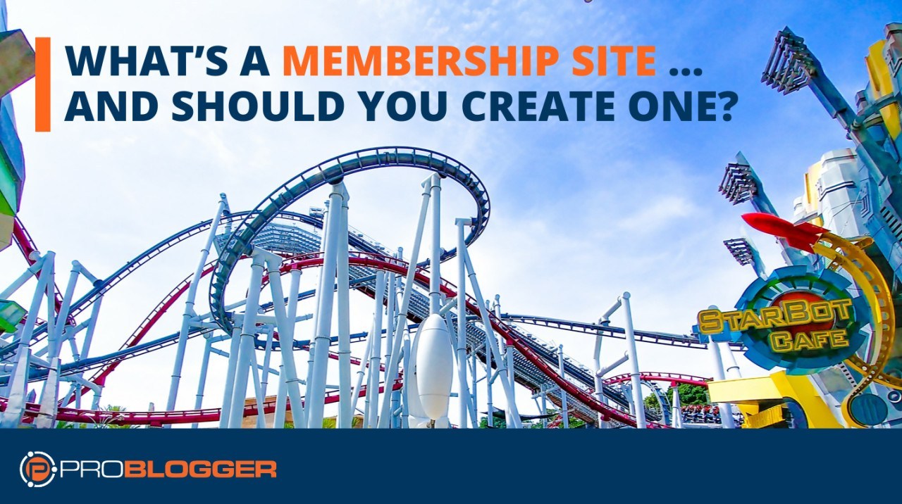 Create a membership site